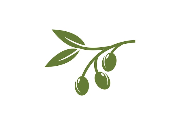 オリーブのロゴのベクトル