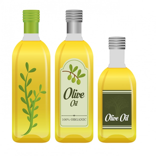 Olive oil design.