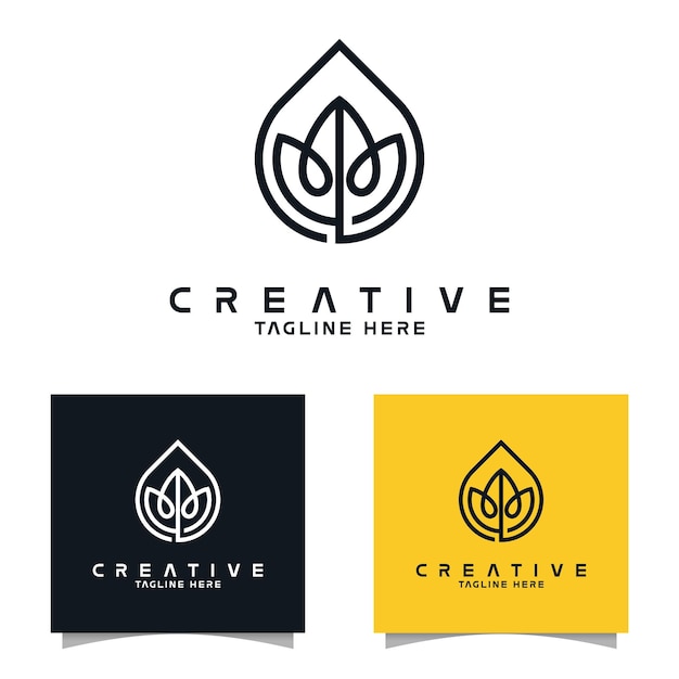 olive oil logo collection design template