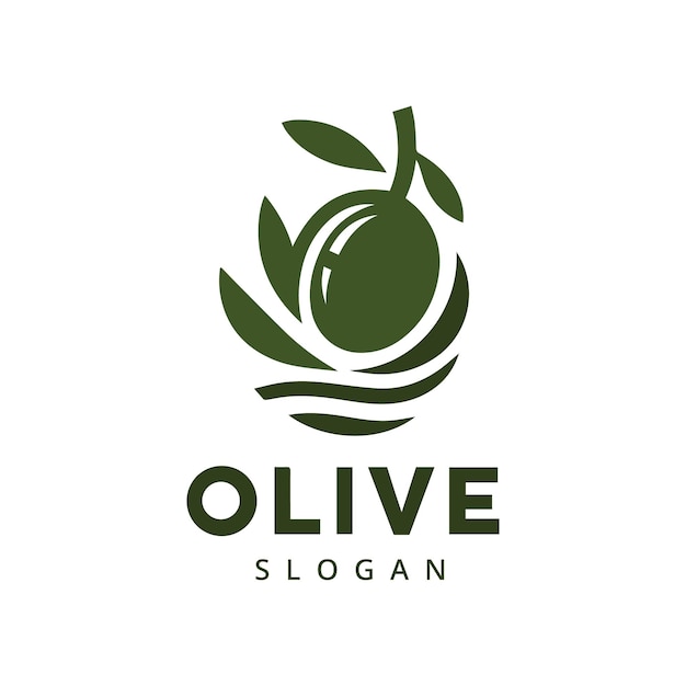 Вектор Образец дизайна логотипа масла икона продукта premium olive oil