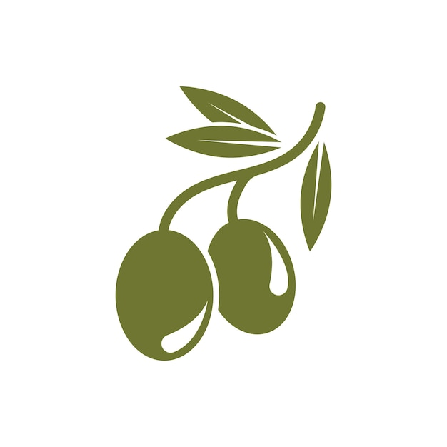 Olive tree vector illustration