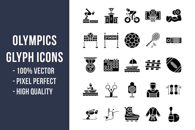 Olympische Glyph-pictogrammen