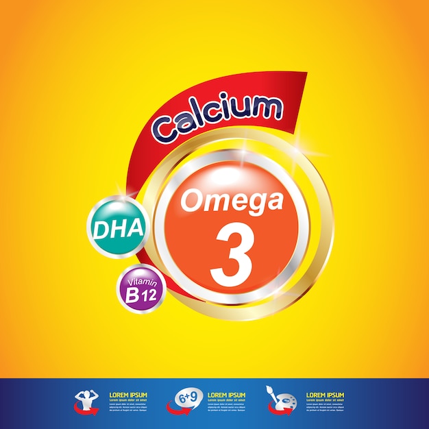 Omega calcium and vitamin