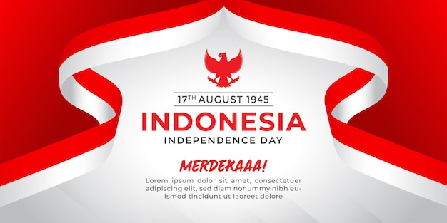 Onafhankelijkheidsdag Indonesië Achtergronden Indonesië Vlag Rood Wit