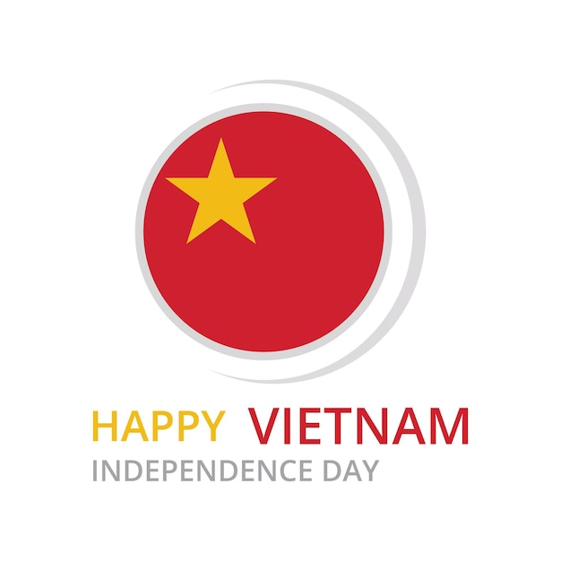 Onafhankelijkheidsdag van vietnam illustratie