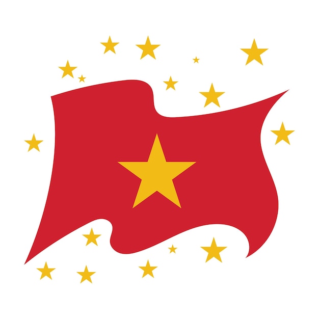 Onafhankelijkheidsdag van Vietnam Illustratie