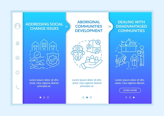 Onboarding-sjabloon voor ontwikkelingsdoelen voor sociale eenheden