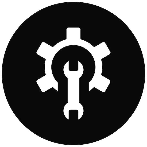 Onderhoud vector icoon Kan worden gebruikt voor de productie icoon set