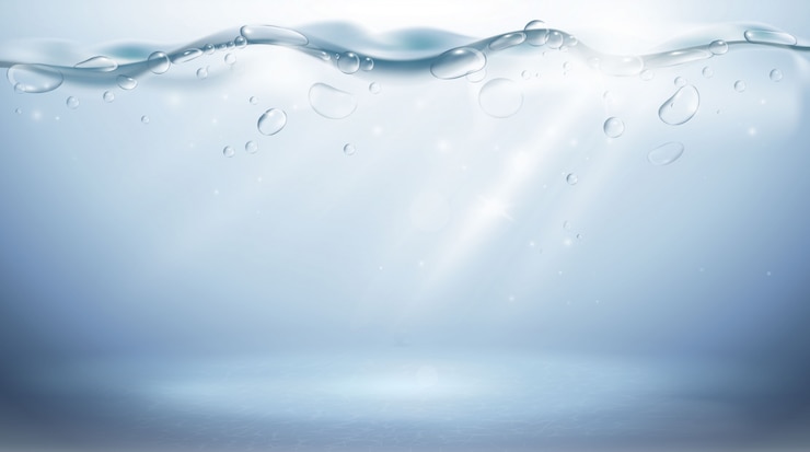 Vector onderwater achtergrond met zeebodem