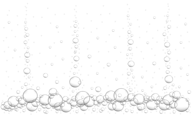 Onderwater bubbels achtergrond koolzuurhoudende drank champagne seltzer cola soda limonade textuur