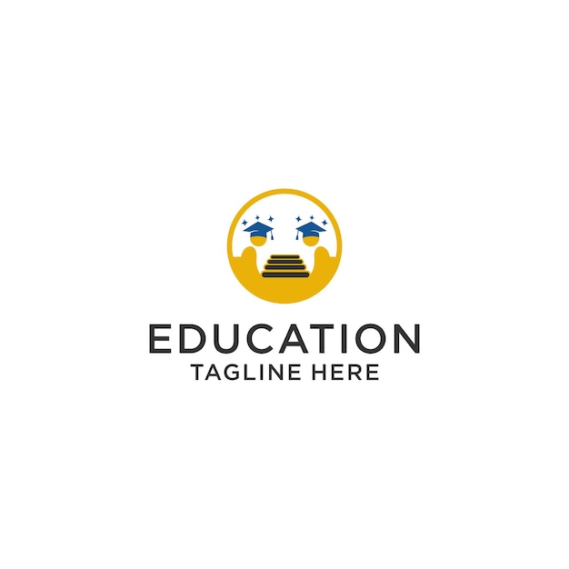 Onderwijs logo pictogram ontwerp vector