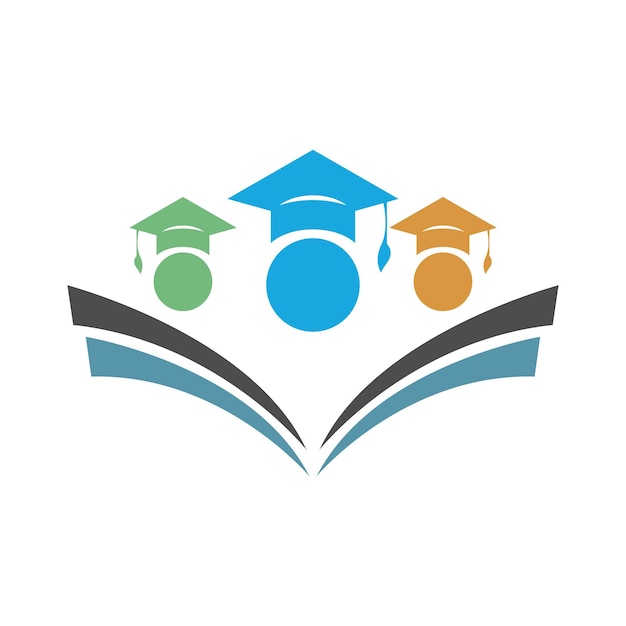 Onderwijs school logo ontwerp