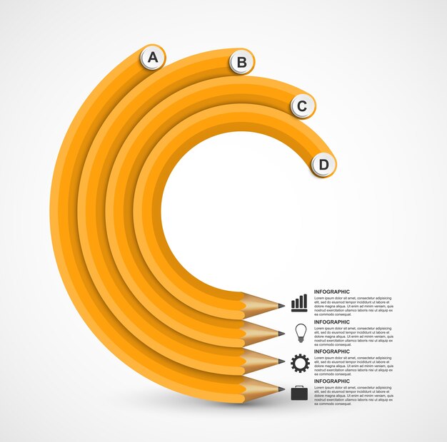 Onderwijsinfographics voor presentaties