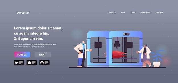 Onderzoekers printen spiermodel op 3D-bioprinter medische printen van menselijke transplantatie orgaan biologische engineering