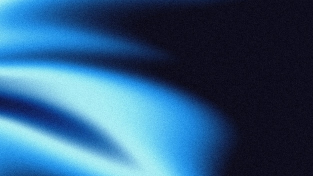 Onduidelijke blauwe achtergrond op donkere achtergrond gradiënt abstracte met korrelige textuur