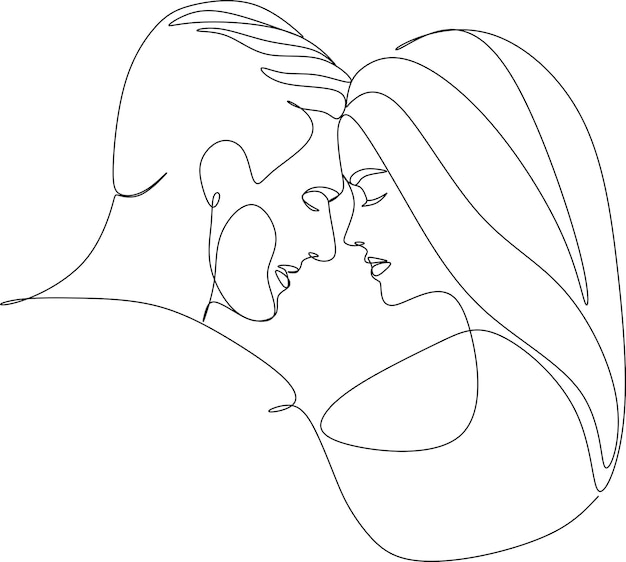 Romantic Relationship Continuous One Line Drawing. Romance, Young Couple in  Love Hug One Another Vector Art Stock Vector - Illustration of lovers,  minimalistic: 162292245, romantic drawings - thirstymag.com