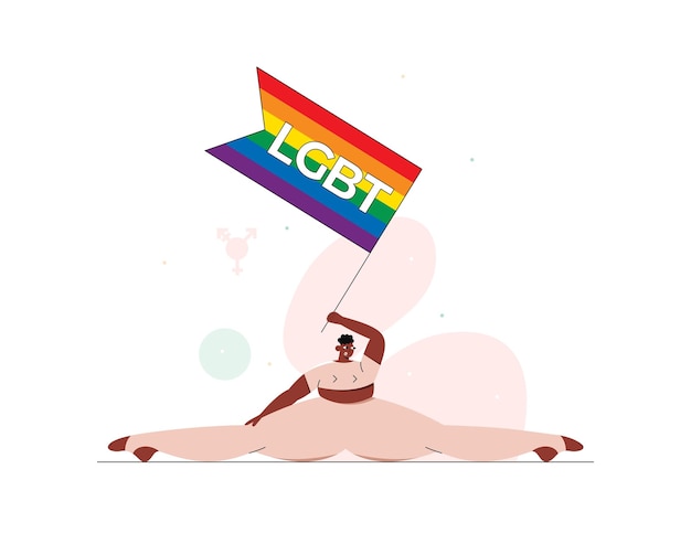 1 つの lgbt 人