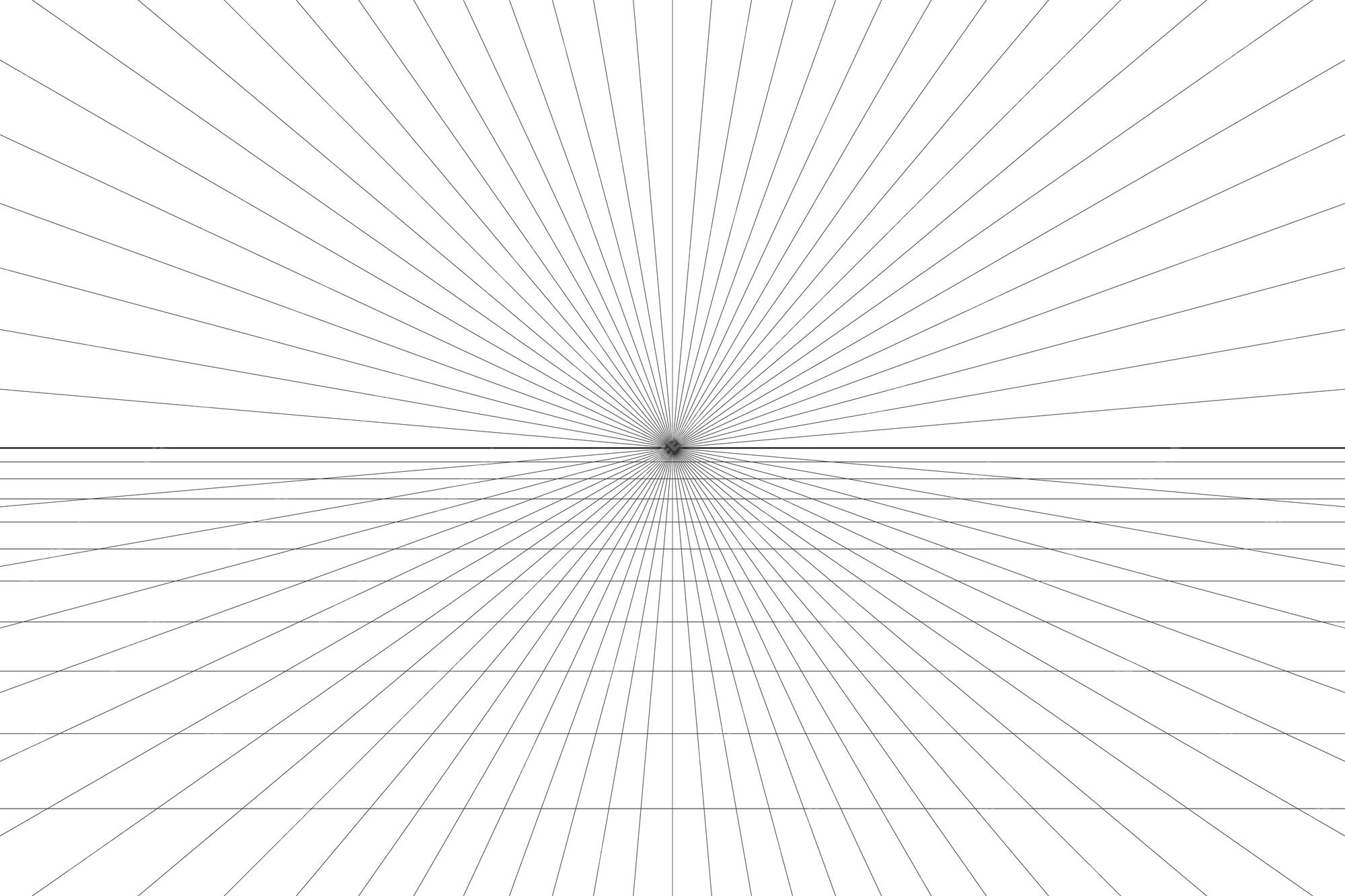 Premium Vector One Point Perspective Grid Background Abstract Grid