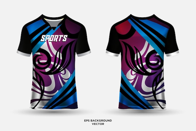 Ongelooflijke en fantastische T-shirts met sportjerseyontwerp