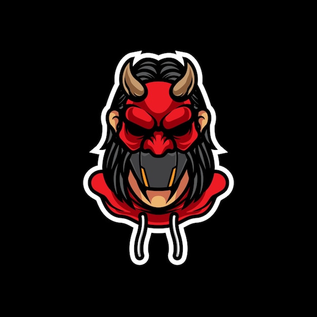 ONI MASK GANGSTER SPORT LOGO