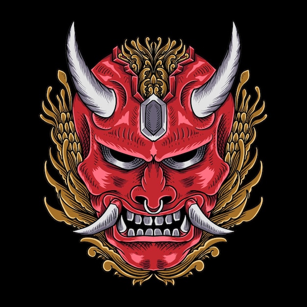 oni mask japanese