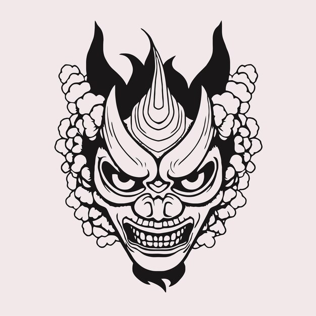 Vector oni-masker