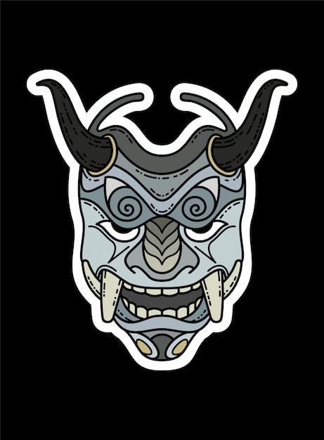 Oni maskerontwerp