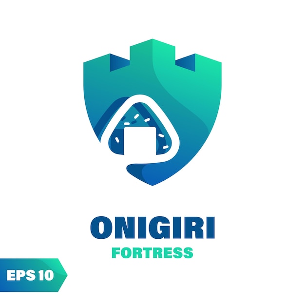 Logo della fortezza di onigiri