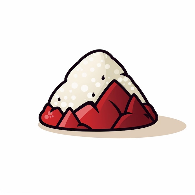 onigiri rice japan illustration japanese food vector traditional asian meal icon cuisine