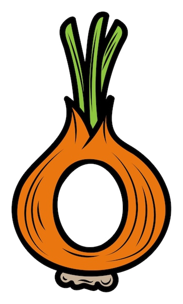 Onion O Alphabet