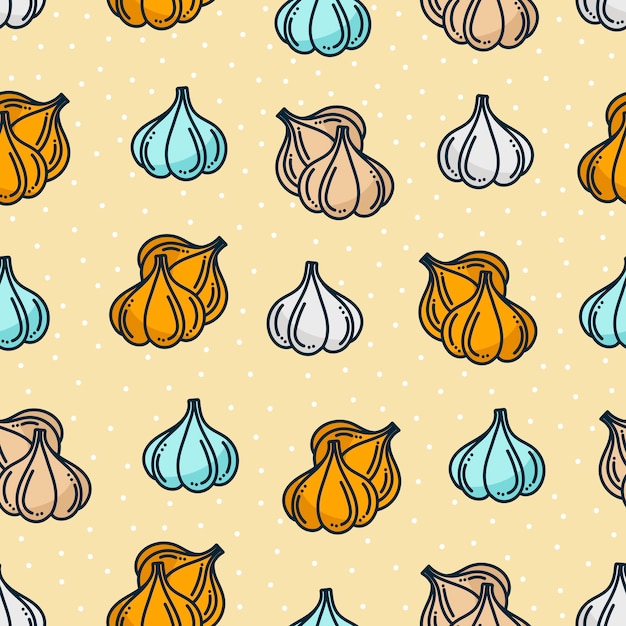 Vector onion pattern design