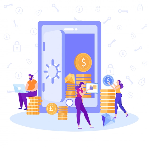 制御通貨広告のためのオンラインバンキングアプリケーション
