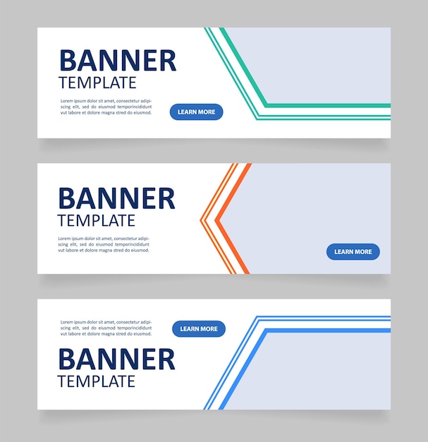 Online banking services web banner design template Vector flyer with text space Advertising placard with customized copyspace Printable poster for advertising Calibri Arial fonts used