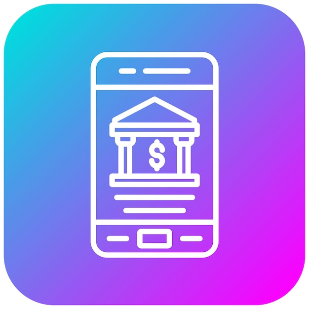 Online Banking vector icon Can be used for Finance and Money iconset