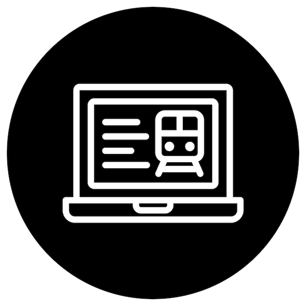 Online boeken Vector Icon Design Illustratie
