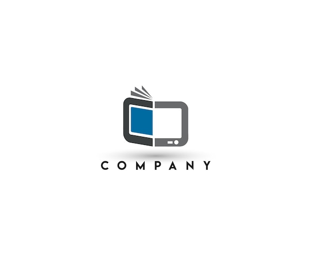 Online Book Logo Chat book vector logo design