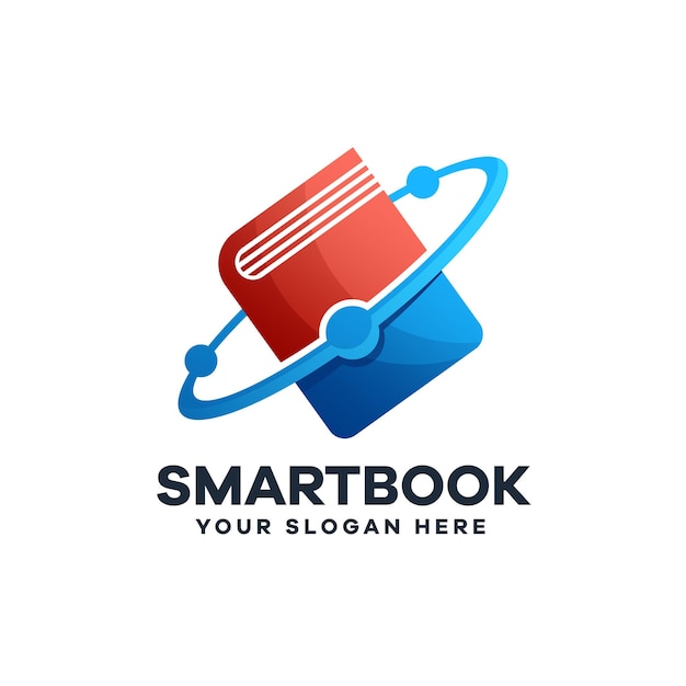 Online book student logo