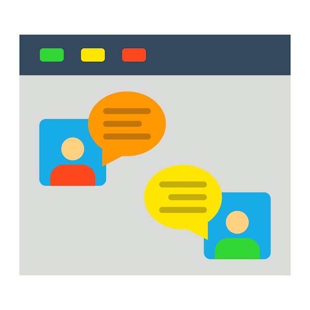 Online Chat Icon