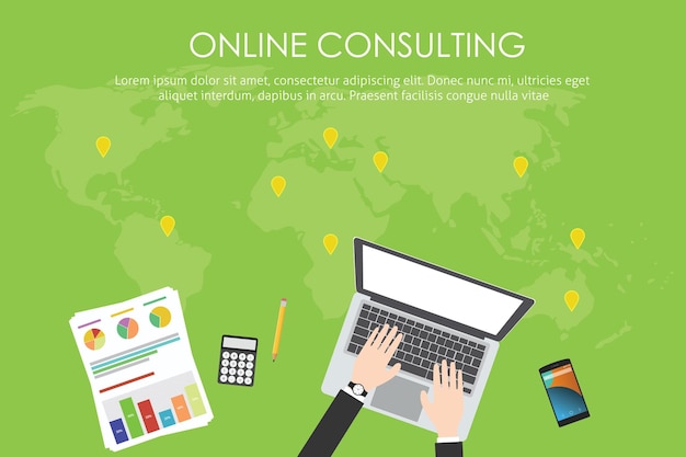 Online consulting business