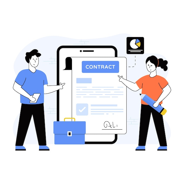 Online contract