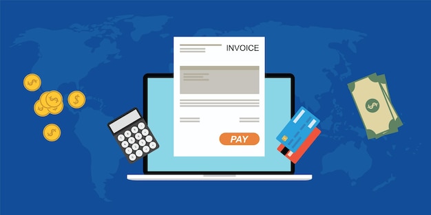 Online digital invoices