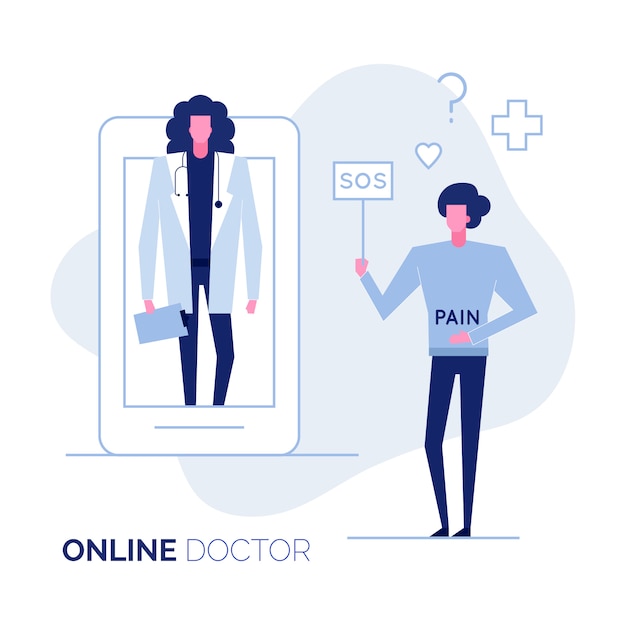 Online doctor consultation support
