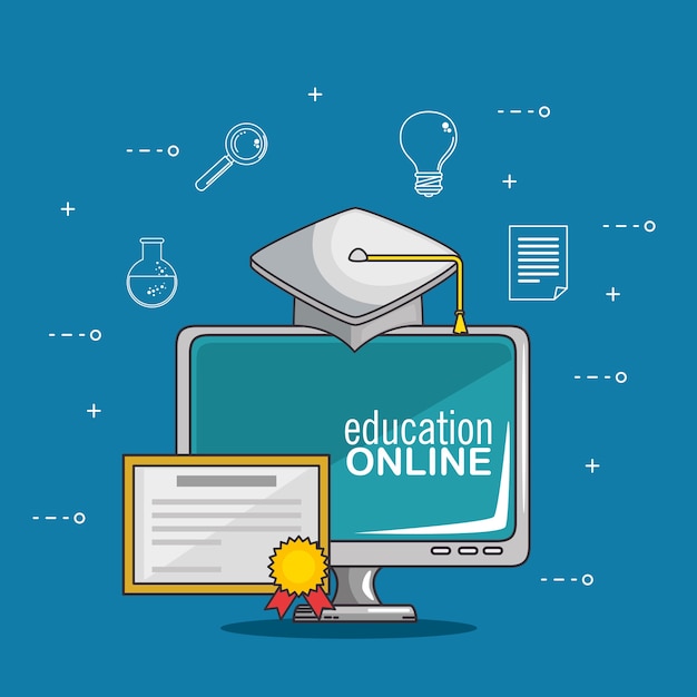 Formazione online e concetto di e-learning