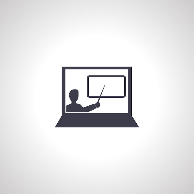 Икона онлайн-образования онлайн-курсы обучения онлайн икона дистанционного обучения икона