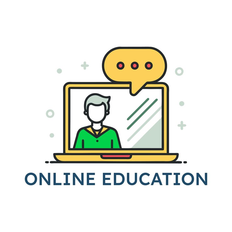 Online Education Logo Design Template