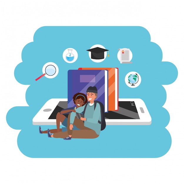 online education millennial student tablet