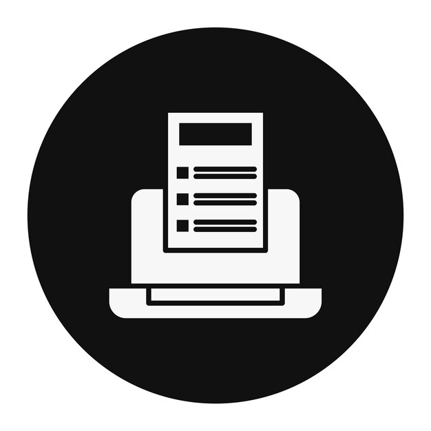 Векторная иллюстрация онлайн-экзамена