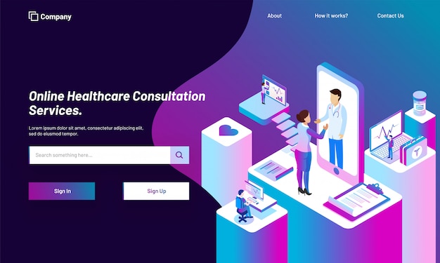 Online Healthcare Consultation service platform.