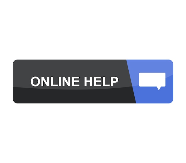 Online help button