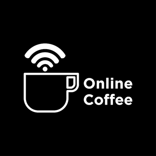 online koffie logo ontwerp